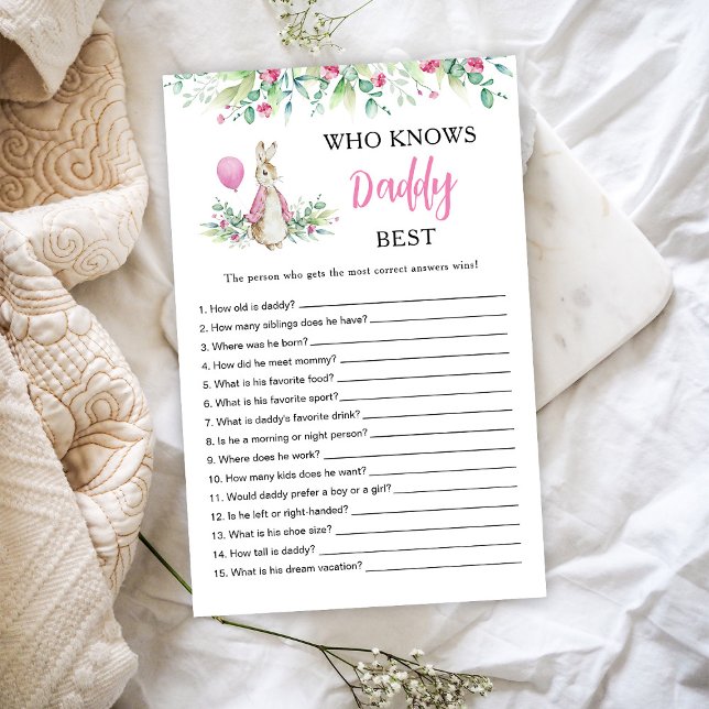 Peter Rabbit Who kennt Daddy best Game (Von Creator hochgeladen)