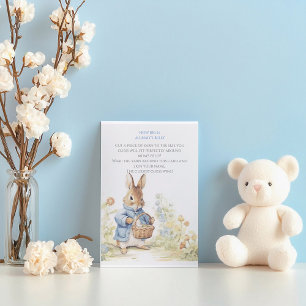 Peter Rabbit, wie groß der Bauch der Mama ist