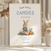 Peter Rabbit Wie viele Candies Baby Duschgame Poster