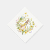 Peter Rabbit Wildblumen Baby Party Paper Napkins Serviette (Ecke)