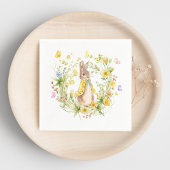 Peter Rabbit Wildblumen Baby Party Paper Napkins Serviette