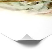 "Peter Rabbit with Winter Umbrella" von Beatrix Po Fotodruck (Ecke)