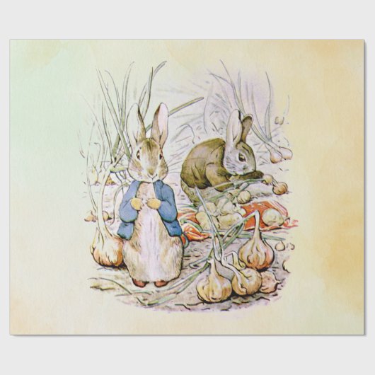Peter Rabbit Wrapping Paper Geschenkpapier (Flach)