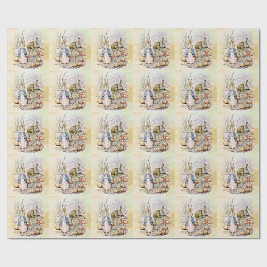 Peter Rabbit Wrapping Paper Geschenkpapier (Flach)