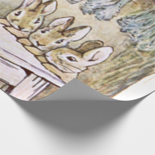 Peter Rabbit Wrapping Paper Geschenkpapier (Ecke)
