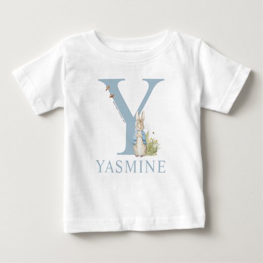 Peter Rabbit | Y ist für Baby T-shirt (Vorderseite)