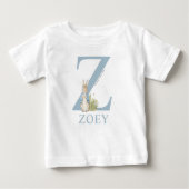 Peter Rabbit| Z für Baby T-shirt (Vorderseite)
