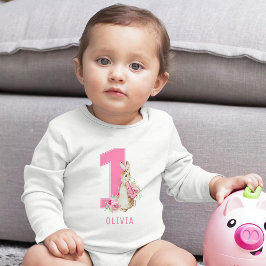 Peter Rabbit zum ersten Mal Kinderkarosserieanzug Baby Strampler