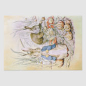 Peter Rabbit (Zwiebel) Gewebepapier Seidenpapier (Vorderseite)