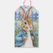 Peter Rabbit's Garden Boy Birthday Bash Geschenkanhänger (Rückseite)