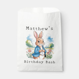 Peter Rabbit's Garden Boy Birthday Bash Geschenktütchen