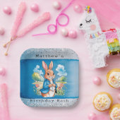 Peter Rabbit's Garden Boy Birthday Bash Pappteller (Party)