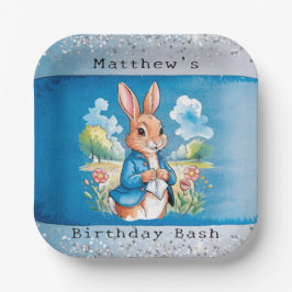 Peter Rabbit's Garden Boy Birthday Bash Pappteller