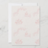 Peter Rabbit's Mutter-Baby-Dusche Einladung (Rückseite)