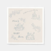 Peter Rabbit's Mutter-Baby-Dusche Serviette (Vorderseite)