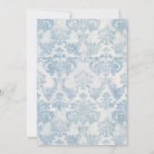 Peter Rabbit's Winter Holidays Baby Shower Einladung (Rückseite)