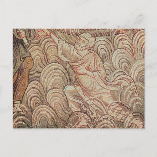 Peter Rettete vom Ertrinken Postkarte (Vorderseite)