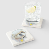 Peter Rottentail Stone Untersetzer (Seitenansicht)