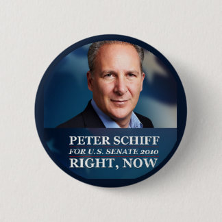 Peter Schiff für Senat 2010 Button