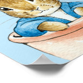 Peter Sitting in Pflanze Pot Poster (Ecke)