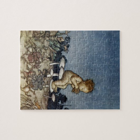 Peter spielte seine Flute Puzzle (Horizontal)