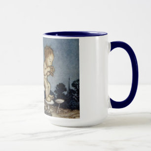 Peter spielte seine Flute Tasse