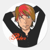 Peter Stickers (Vorderseite)