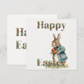 Peter the Oaster Rabbit Happy Oaster (Vorne/Hinten)