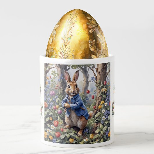Peter the Oaster Rabbit Happy Oaster Jumbo-Tasse