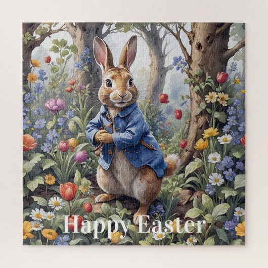 Peter the Oaster Rabbit Happy Oaster Puzzle (Vertikal)