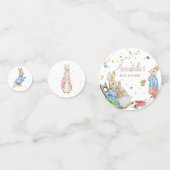 Peter the Rabbit and Family Baby Shower Konfetti (Vorderseiten)