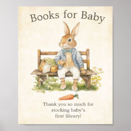 Peter The Rabbit - Baby Showbücher für Baby Poster