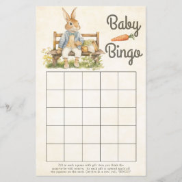 Peter The Rabbit - Baby Shower Bingo