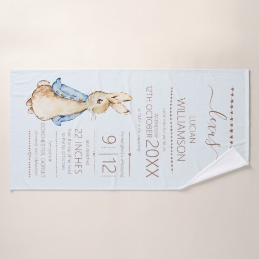 Peter the Rabbit Badehandtuch (Badehandtuch)