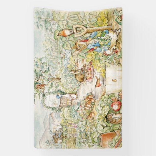 Peter the Rabbit Banner (Vertikal)