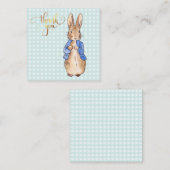 Peter the Rabbit Begleitkarte (Vorne/Hinten)