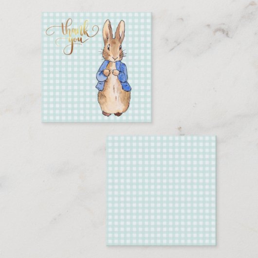 Peter the Rabbit Begleitkarte (Vorne/Hinten)