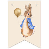 Peter the Rabbit Beige Hintergrund Wimpelkette (Dritte Fahne)