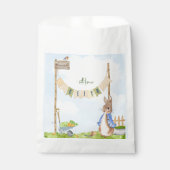 Peter the Rabbit Birthday Garden Party Geschenktütchen (Vorderseite)