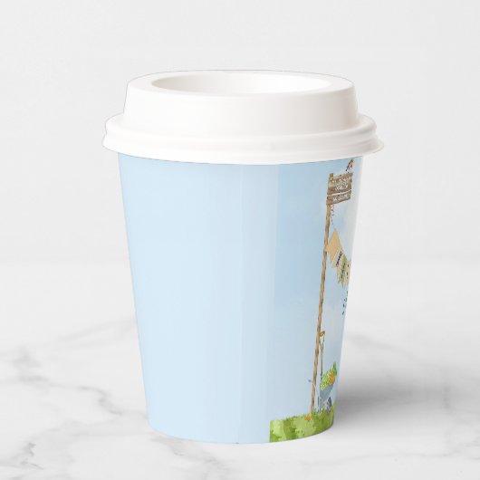 Peter the Rabbit Birthday Garden Party Pappbecher (Rechts)