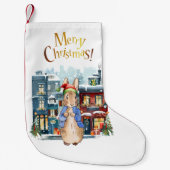 Peter the Rabbit Christmas Shopping Kleiner Weihnachtsstrumpf (Vorderseite)