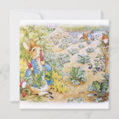 Peter the Rabbit Dankeskarte (Vorderseite)