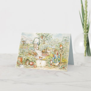 Peter the Rabbit Dankeskarte