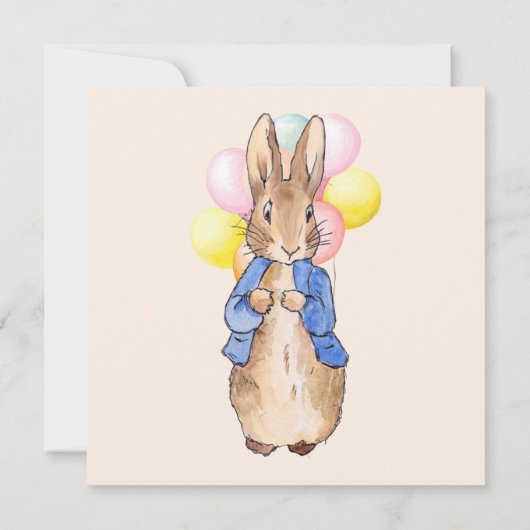 Peter the Rabbit Dankeskarte (Rückseite)