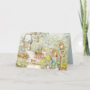 Peter the Rabbit Dankeskarte