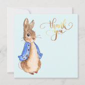 Peter the Rabbit Dankeskarte (Vorderseite)
