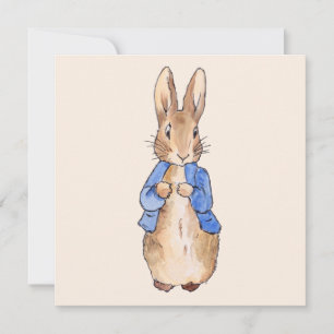 Peter the Rabbit Dankeskarte