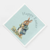 Peter the rabbit Easter egg hunt Serviette (Ecke)
