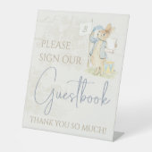 Peter the Rabbit Ein wenig Sonne Unterschreiben Un Sockelschild (Vorderseite)