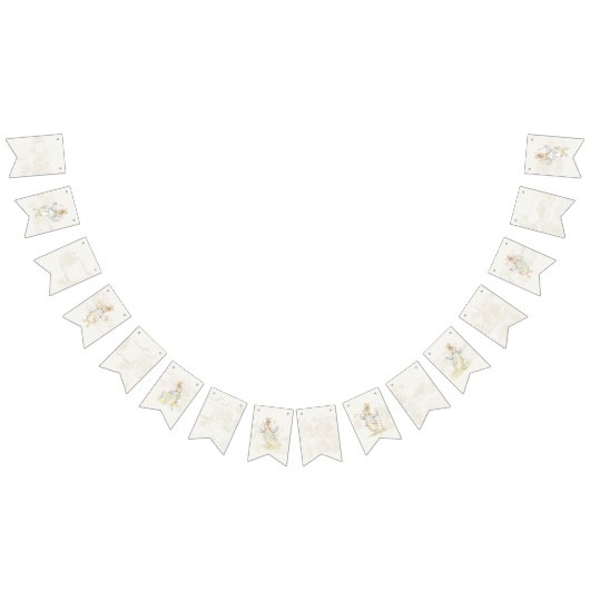 Peter the Rabbit einige Bunny Beatrix Baby Dusche Wimpelkette (Alle)